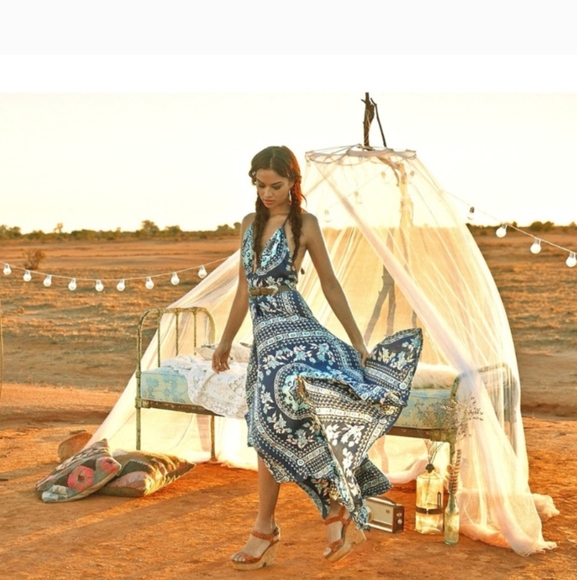 Spell Pandora Halter Dress